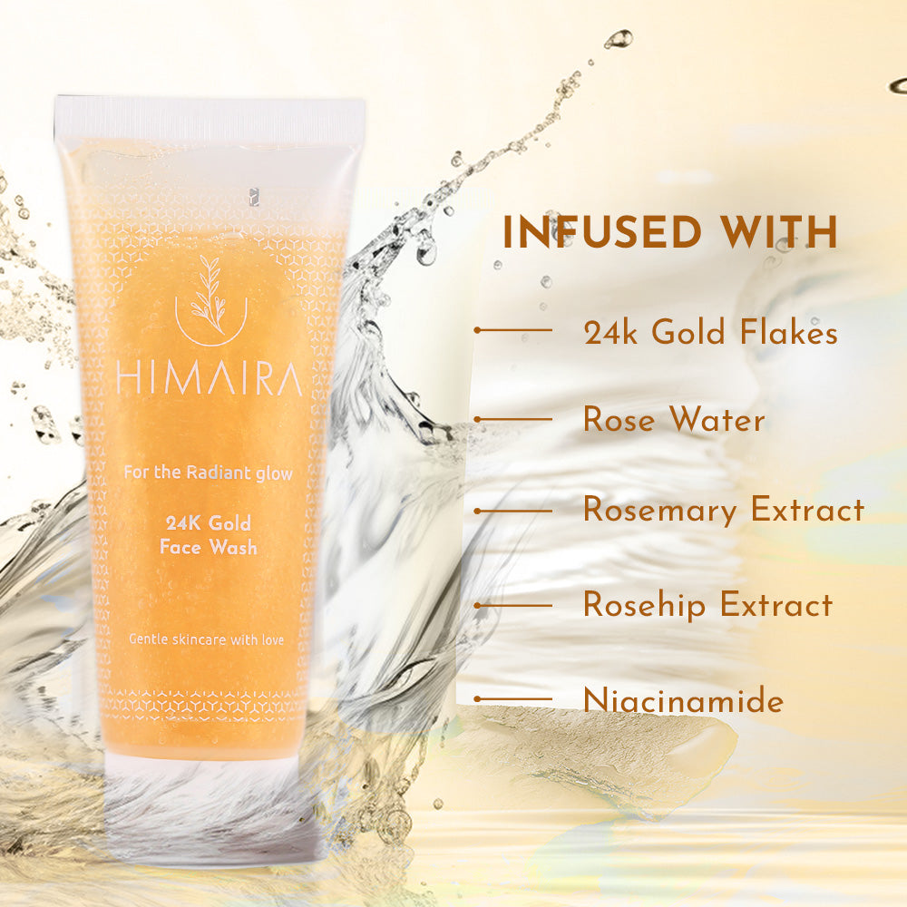 24K Gold Face Wash